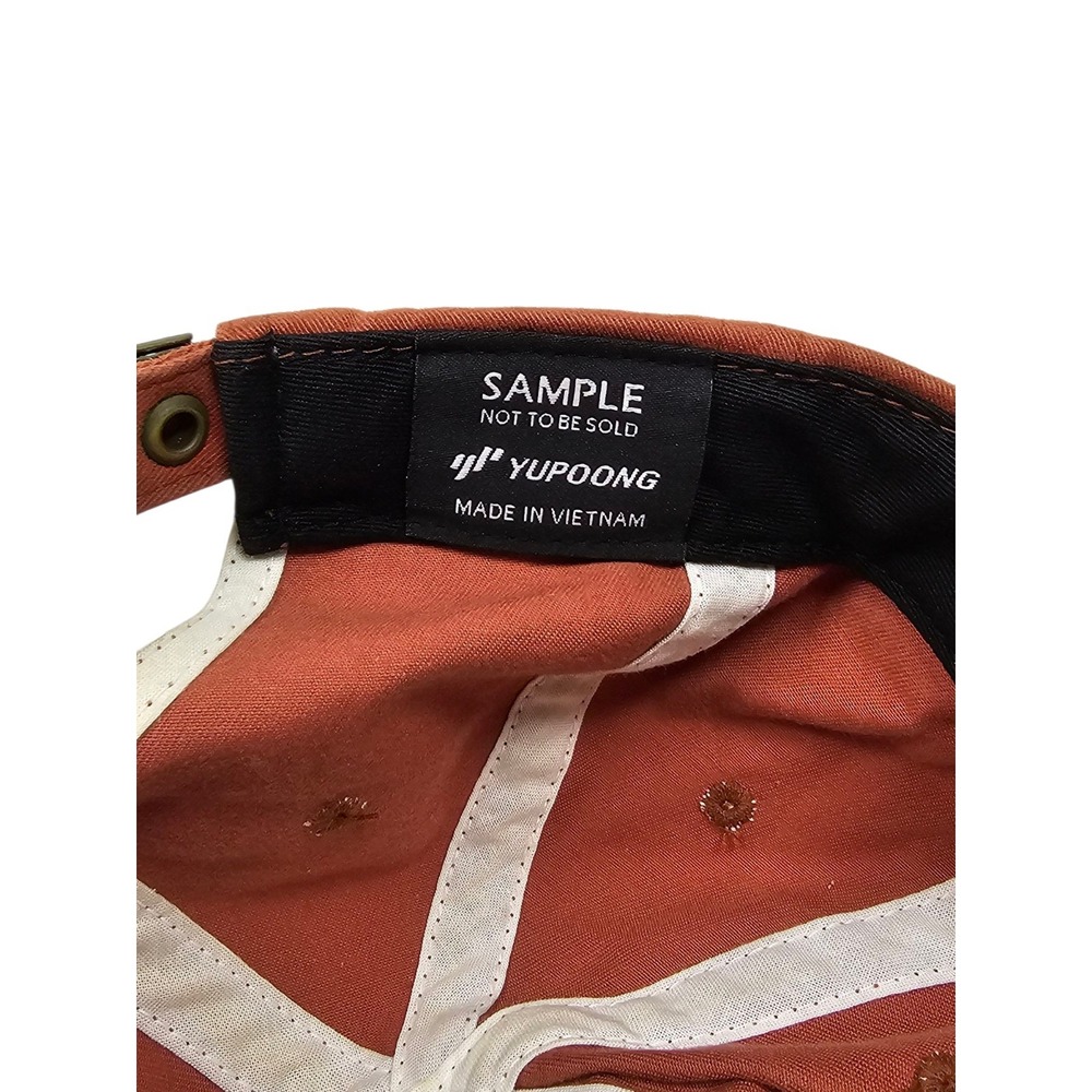 Lakai Adjustable Strapback Men's Orange Hat Rare Promotional Cap One Size - Picture 9 of 10